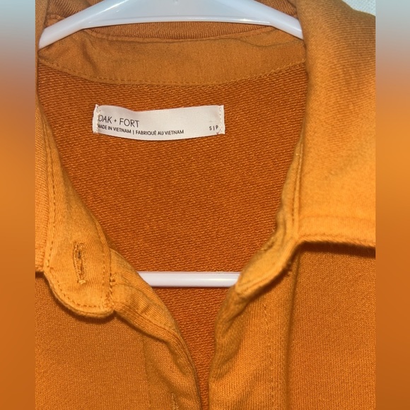 Orange Oak + Fort Button Tee - Picture 2 of 4